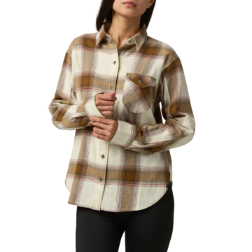BRIANNA PLAID FLANNEL L/S