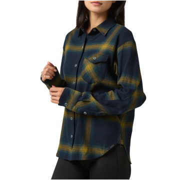 BRIANNA PLAID FLANNEL L/S