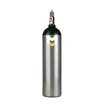 MD oxygen cylinder w/post valve