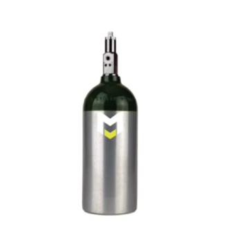 M9 oxygen cylinder w/post valve