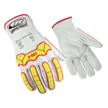 RINGERS Premium Leather Cut-Resistant Gloves - Size 2X-Large