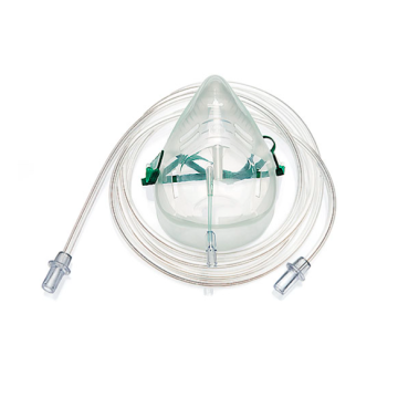 Sentri™ Intersurgical EcoLite™ ETCO2 Mask, 2.1M Oxygen Tubing - Adult