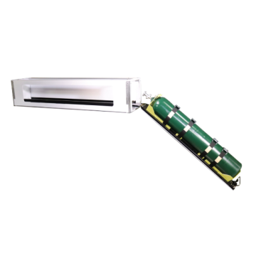Slide-out, fold down bracket with front locking mechanism