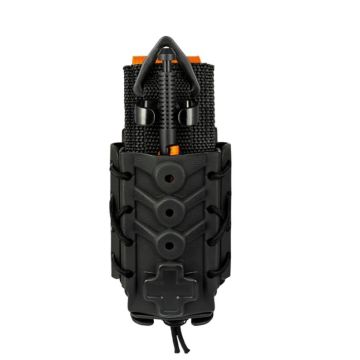 Kydex® Tourniquet TACO®  is designed to retain windlass tourniquets on a belt, rig or bag -