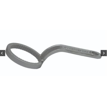 Universal foam container wrench