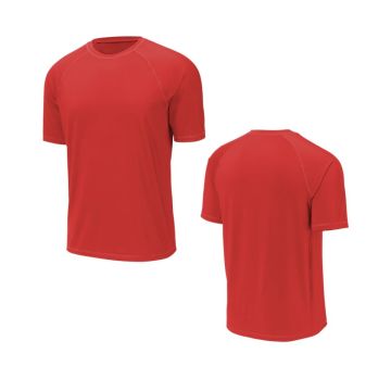 Kemp USA Rashguard Short Sleeve Red XXL Blank