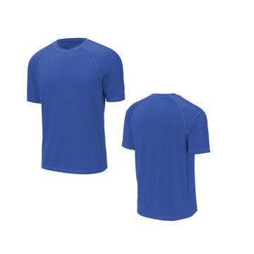 Kemp USA Rashguard Short Sleeve Royal Medium Blank