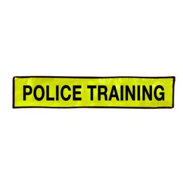 “POLICE TRAINING” in High-Vis Yellow