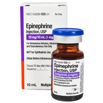 Epinephrine 10mg 10ml Multi Dose Vial