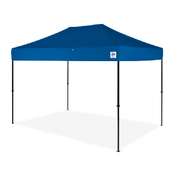 EZ Up Speed 8 x 12 Shelter Blue Top with Black Frame