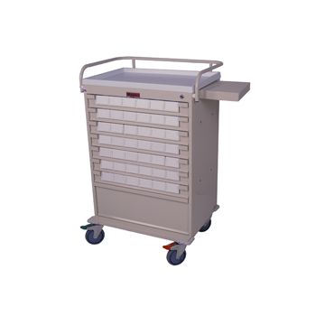 Value Line Med Bin Cart with 42 – 3.5 inch Bins, Key Locking 