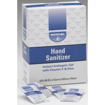 Water-Jel Unit Dose Instant Hand Sanitizer  144 Count Box