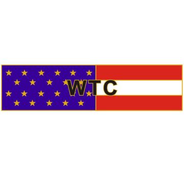 World Trace Center American Flag Pin